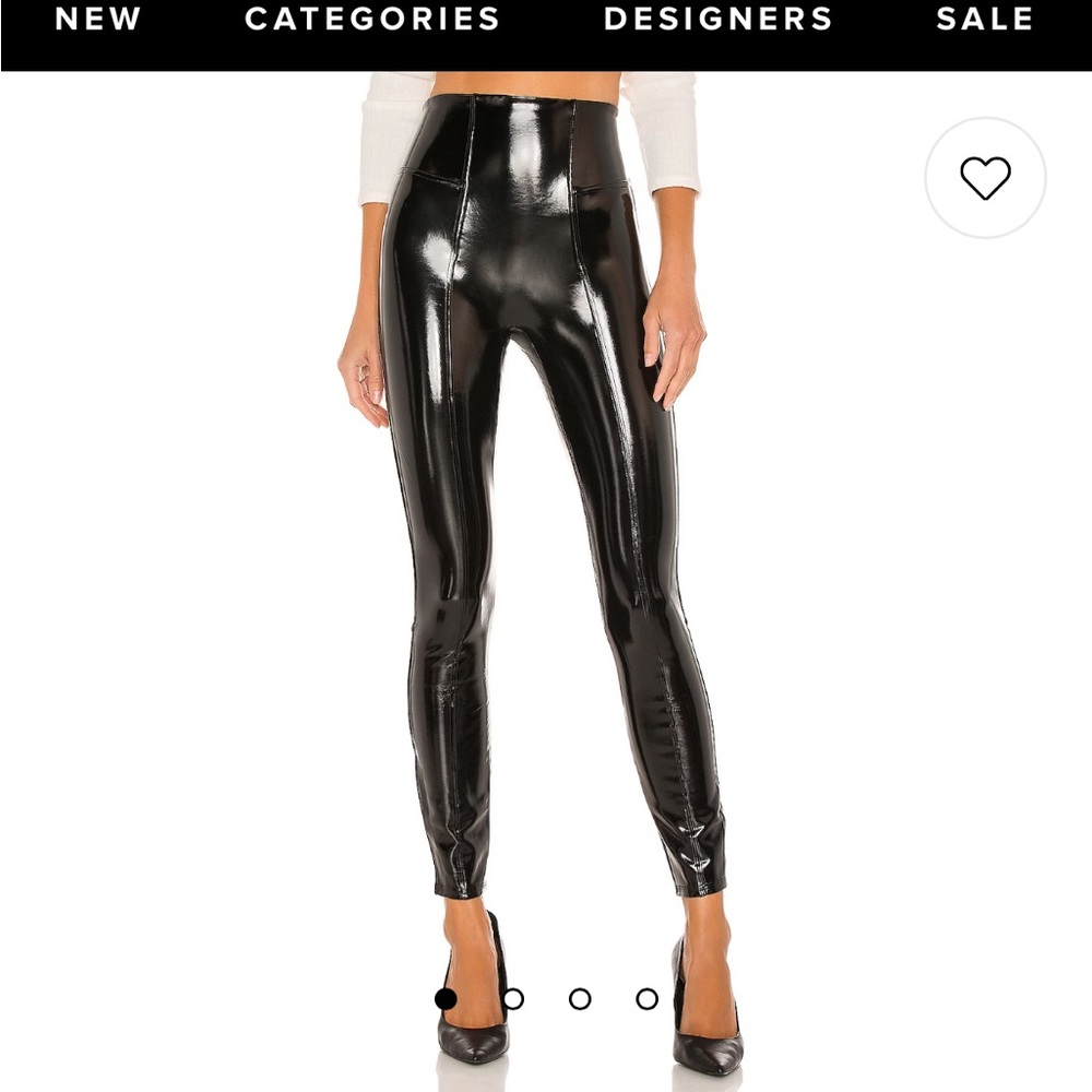 Spanx faux leather leggings